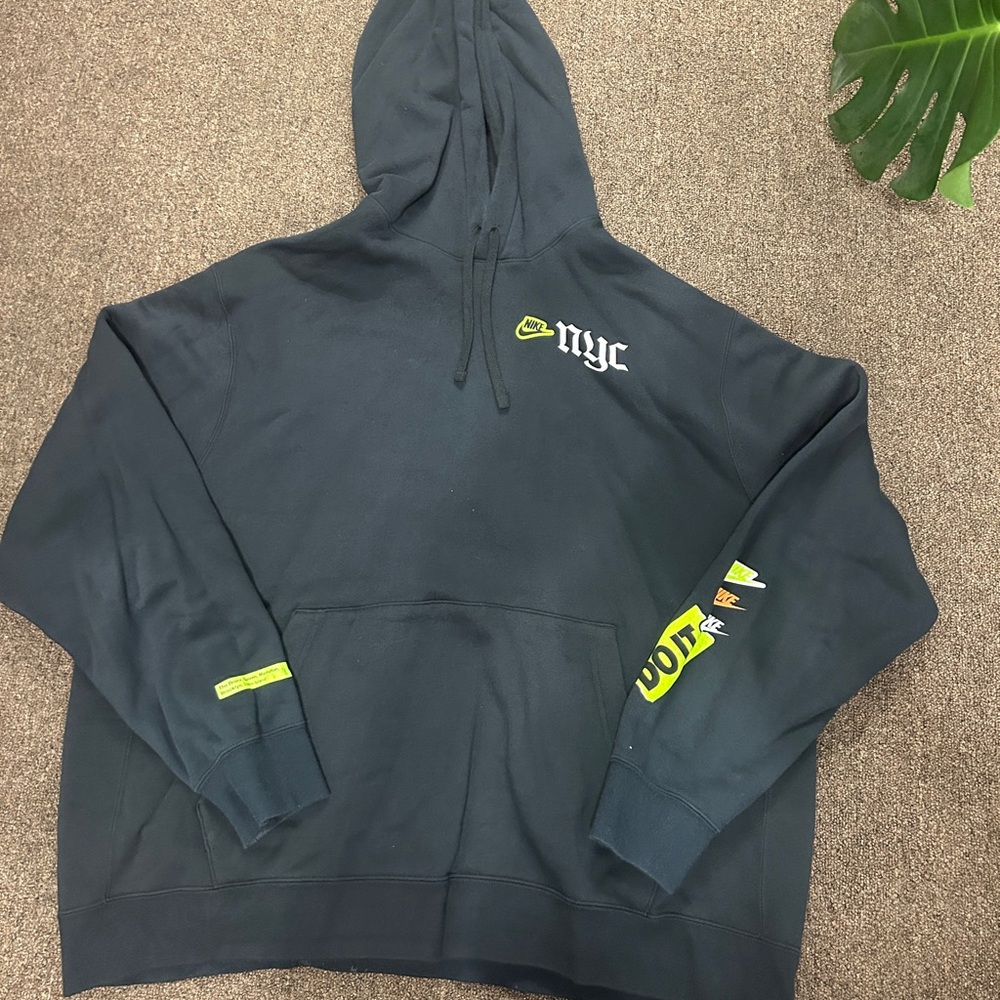 Nike Washed Black Hoodie